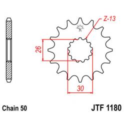 Звездочка передняя JT Sprockets (шаг 530 ) JT JTF1180